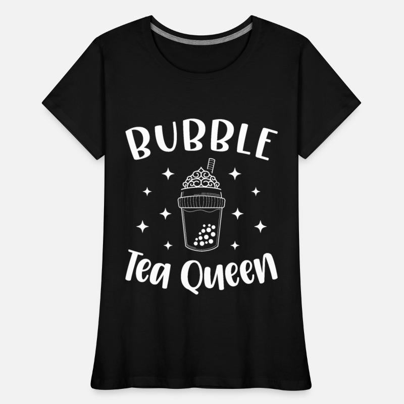 Bubble Tea Queen Boba Tea Drinker Korean Drink