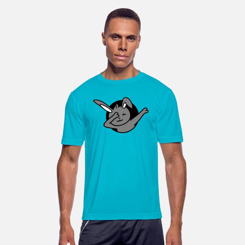 Bunny Dabbing Dab Dance Pose Dancing Party Funny