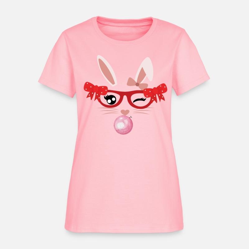 Bunny Face with Glasses Bubble Gum Easter Day