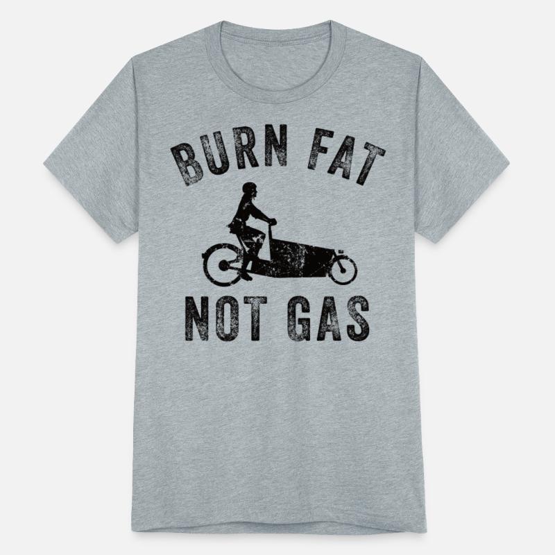 Burn Fat Not Gas Cargo Cargobike