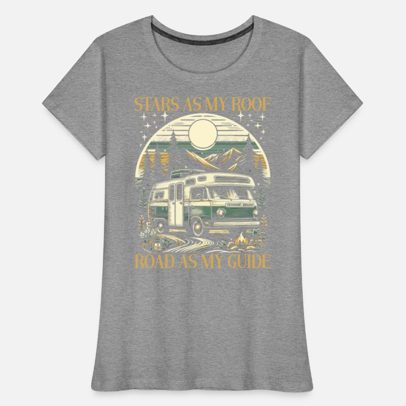 Camper Van Traveling Camping Outdoor Nature Camp