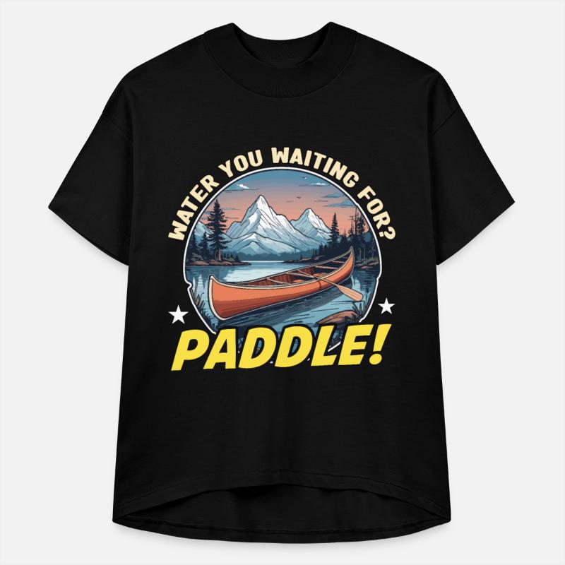 Canoeing Water You Waiting For Loves Paddling