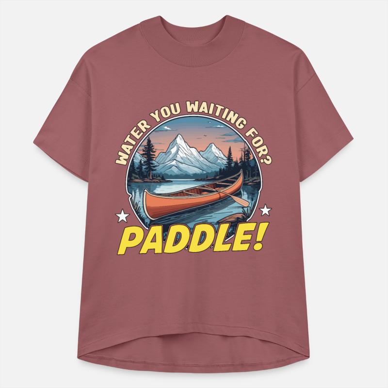 Canoeing Water You Waiting For Loves Paddling