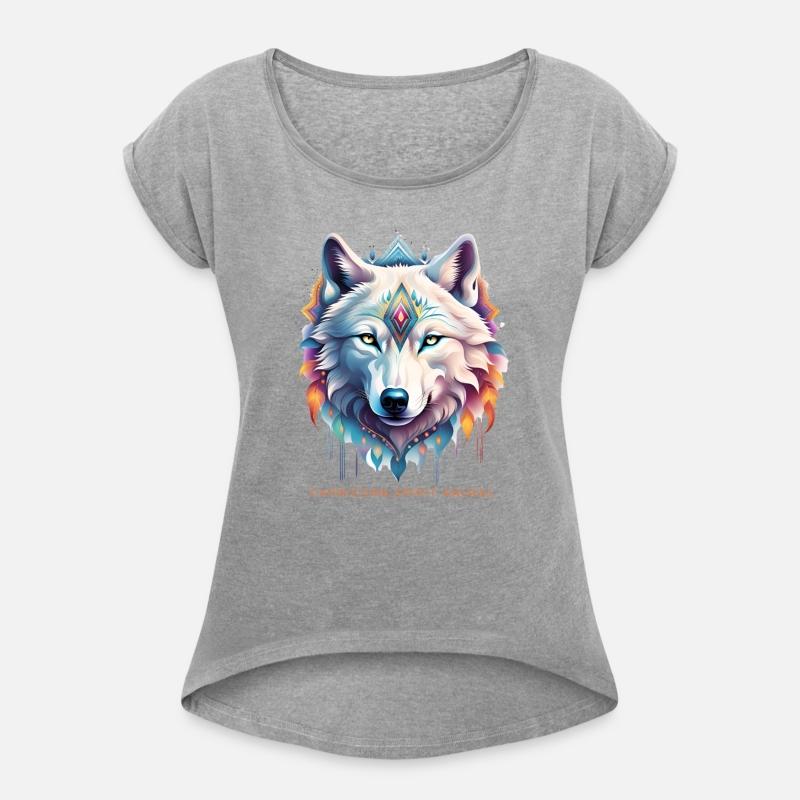 Capricorn Spirit Animal Wolf Face Alebrije Female