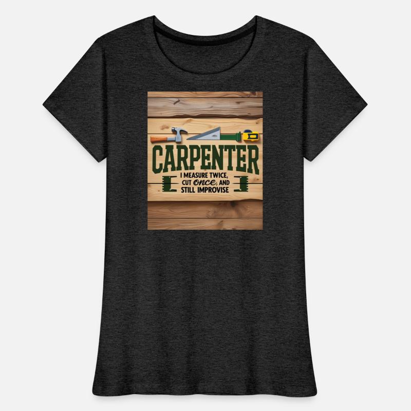 Carpenter T-Shirt Hammer and tools Design