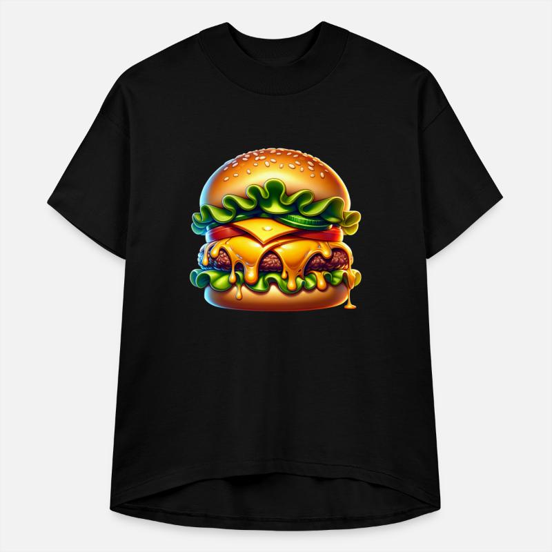 Cartoon Cheeseburger