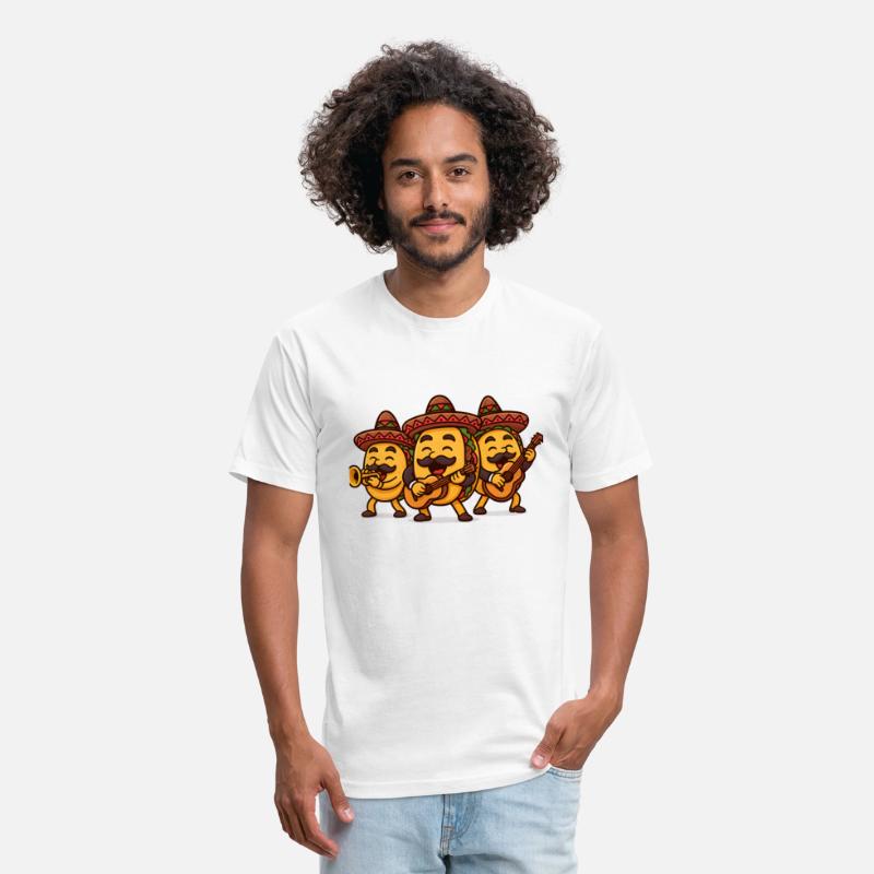 Cartoon Taco Mariachi Band