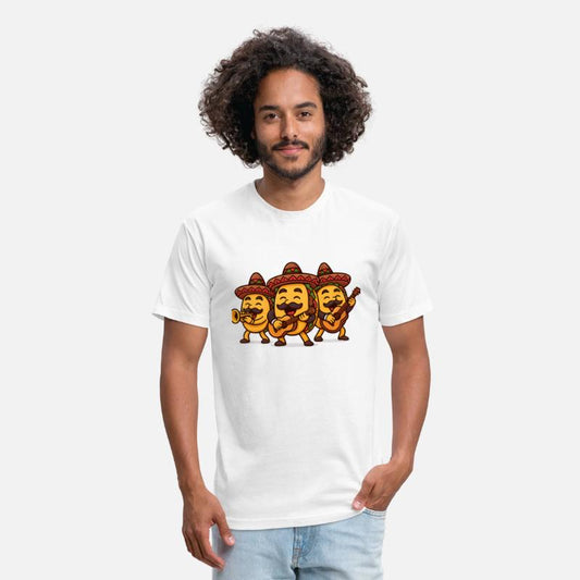 Cartoon Taco Mariachi Band