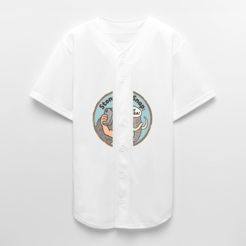 Caveman Selfie Chaos With Woolly Mammoth