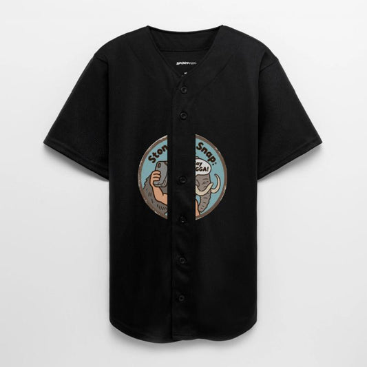 Caveman Selfie Chaos With Woolly Mammoth