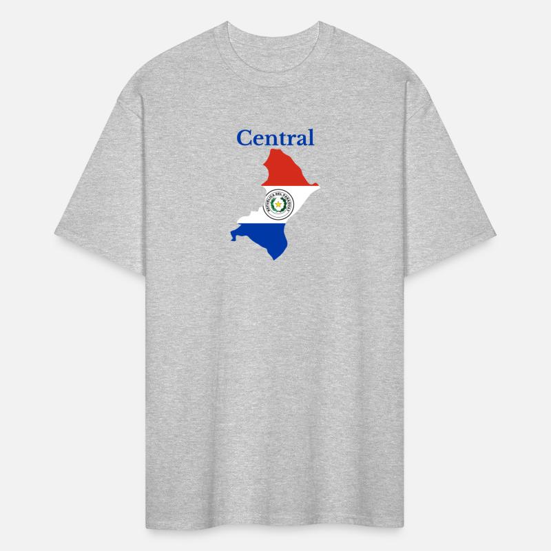 Central Department Paraguay Map Design