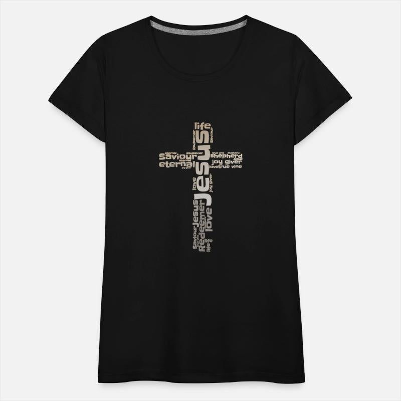 Christian Design - Cross with Names of Jesus in