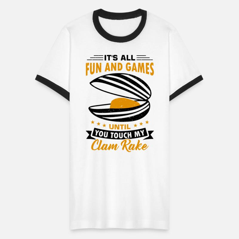 Clam Digger Enthusiast Beach Design