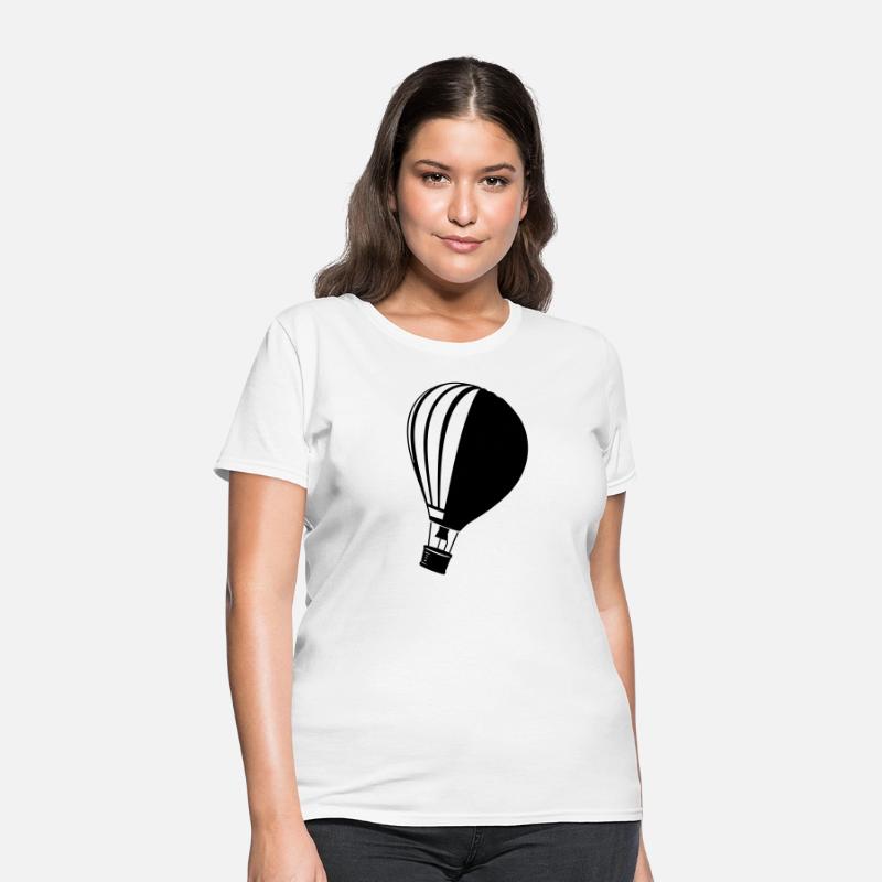 Classic Hot Air Balloon Silhouette