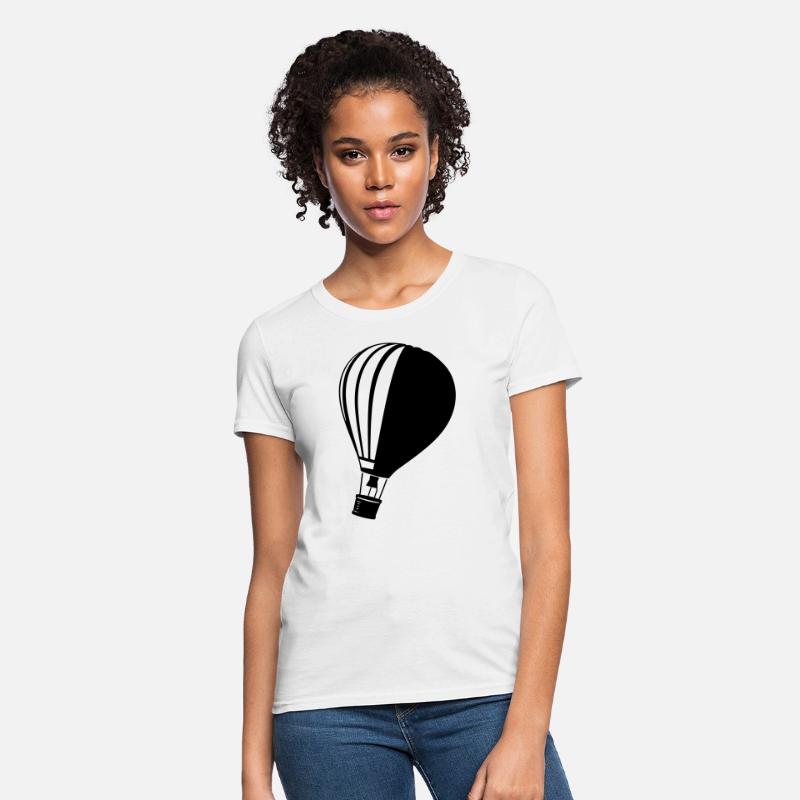 Classic Hot Air Balloon Silhouette