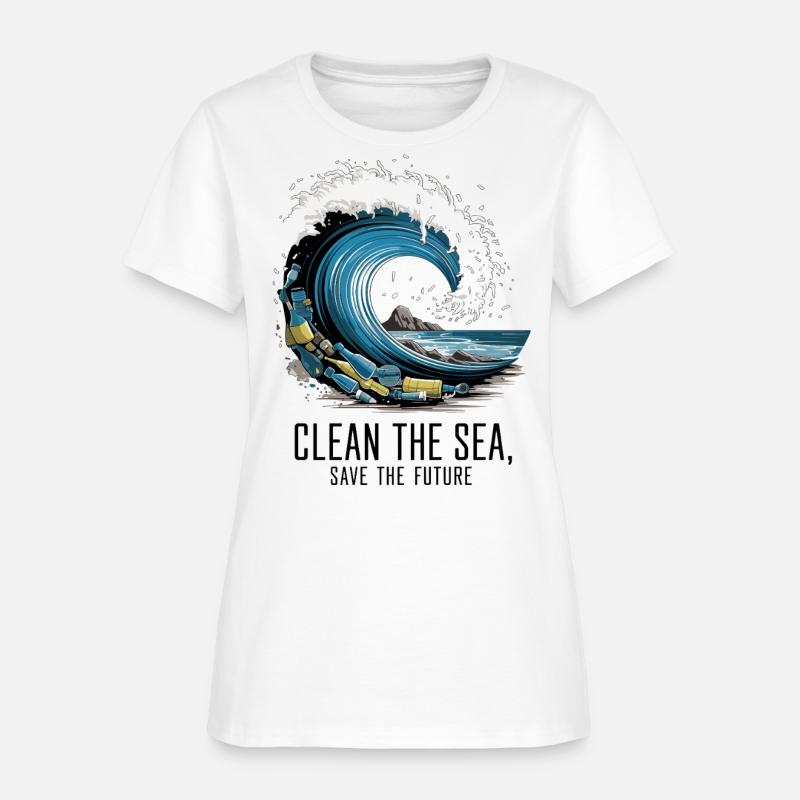 Clean the Sea Save the Future Ocean Art