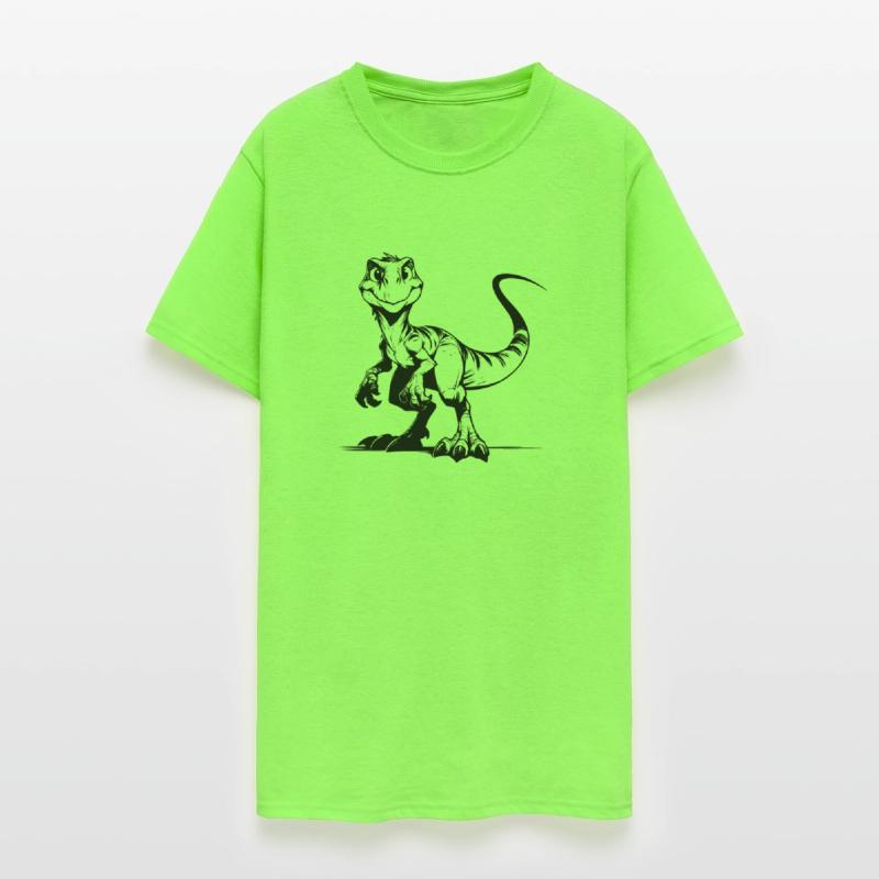 Clever Raptor Cheeky Baby Dino Fun Sketch