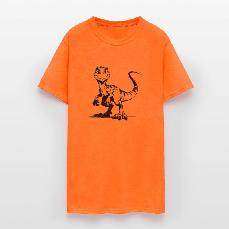 Clever Raptor Cheeky Baby Dino Fun Sketch