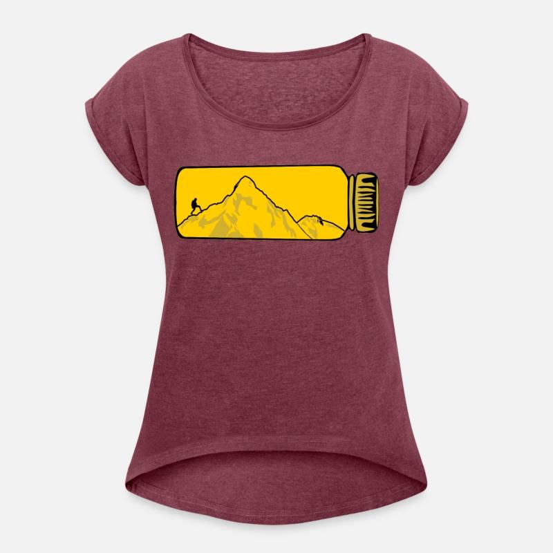 Climber Climbing Mountain Hiking Bottle