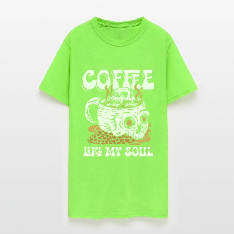 Coffee like my soul | restlessness skull