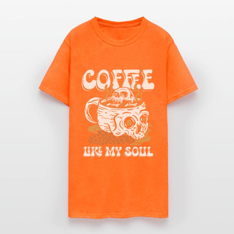 Coffee like my soul | restlessness skull
