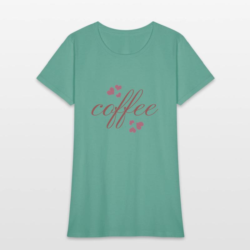 Coffee Love – Elegant Script with Hearts