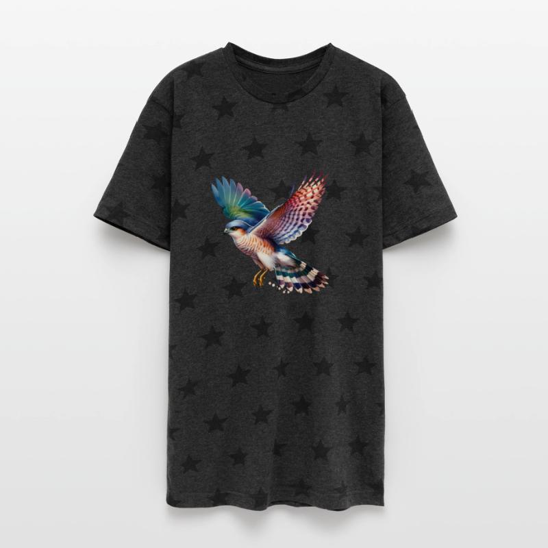 Collared Sparrowhawk in Flight