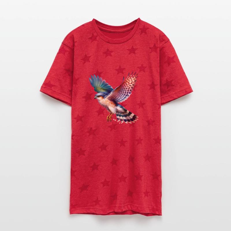 Collared Sparrowhawk in Flight