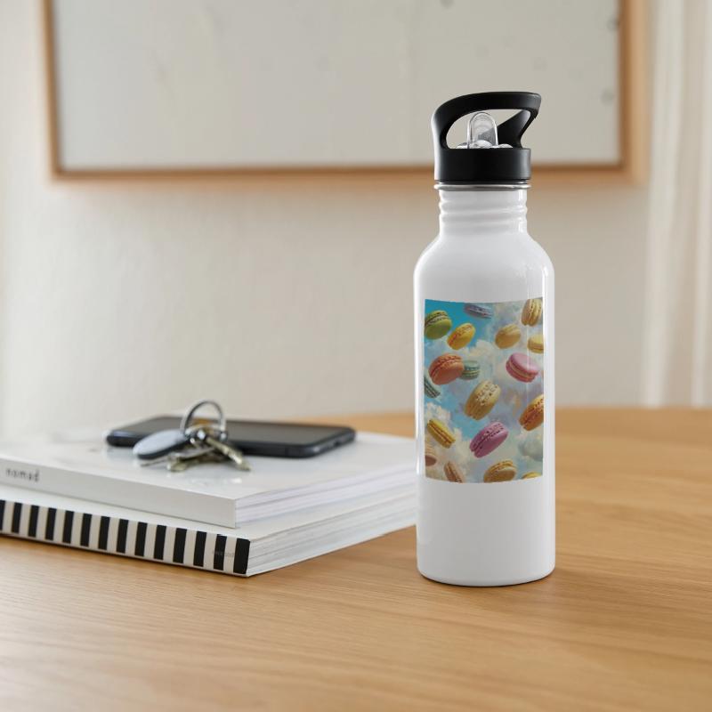 Colorful Macarons in the Sky