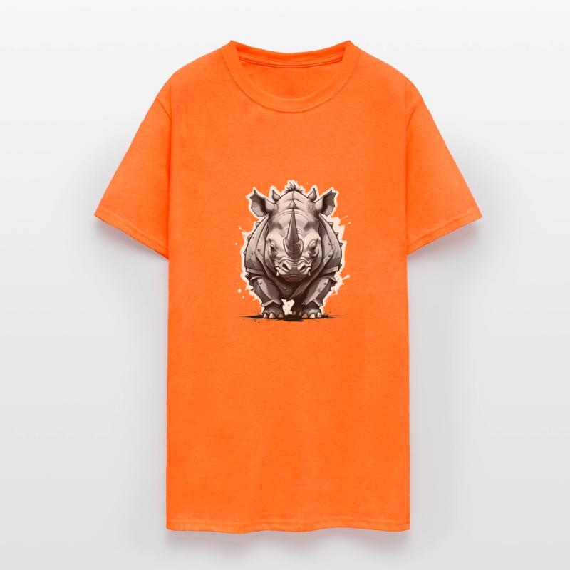 Combative Rhinoceros