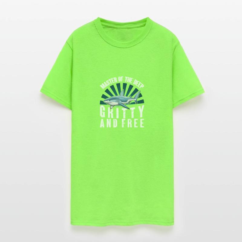 Comic Shark Underwater