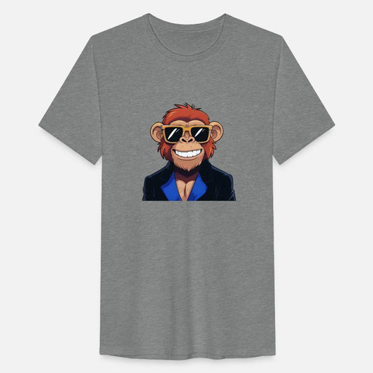 Cool Anthropomorphic Chimpanzee in Sunglasses