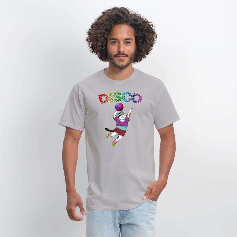 Cool Calico Cat Slam Dunks Disco Ball