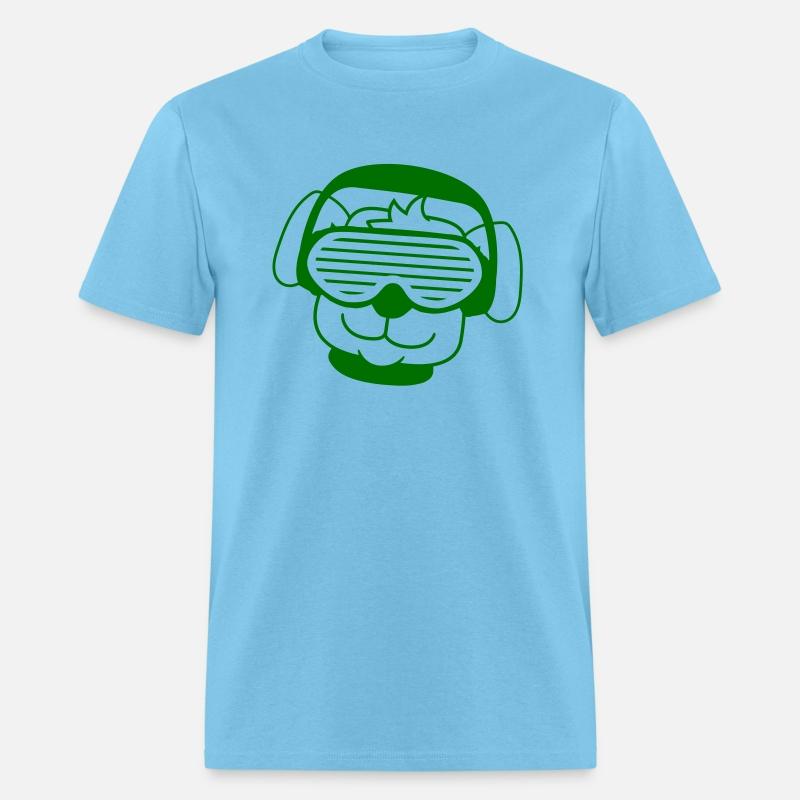 Cool DJ Cute Comic Dog Animal Pet Sunglasses Music