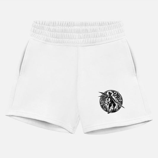 Cool Fantasy Fighter With Sword And Wings