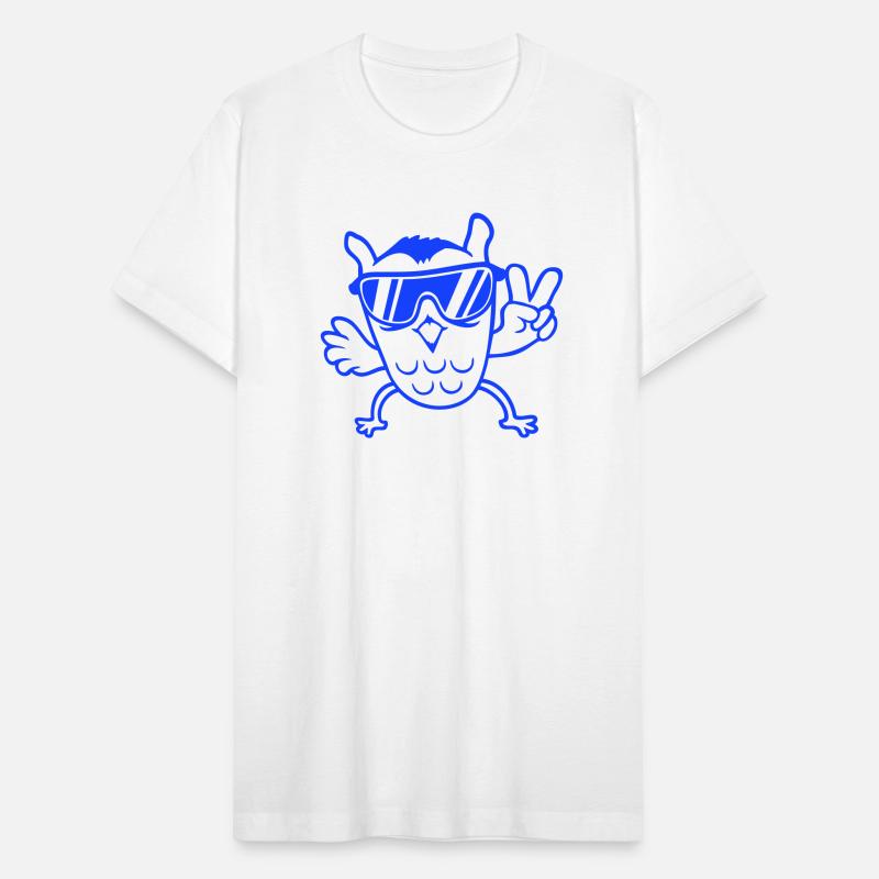 Cool Owl Bird Peace Hand Sign Victory Sunglasses