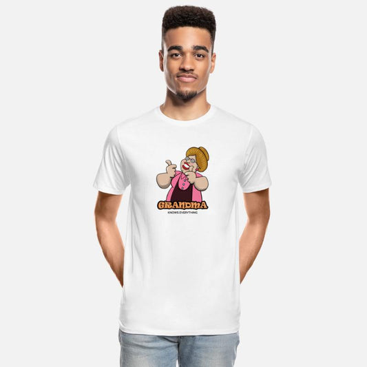 Cool Slogan Grandma Knows Everything New