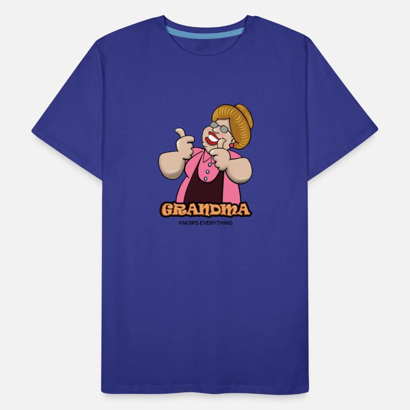 Cool Slogan Grandma Knows Everything New