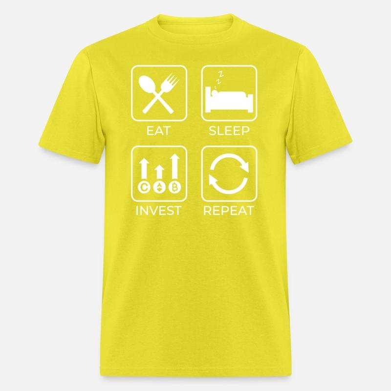 Cryptocurrency Eat Sleep Invest Repeat