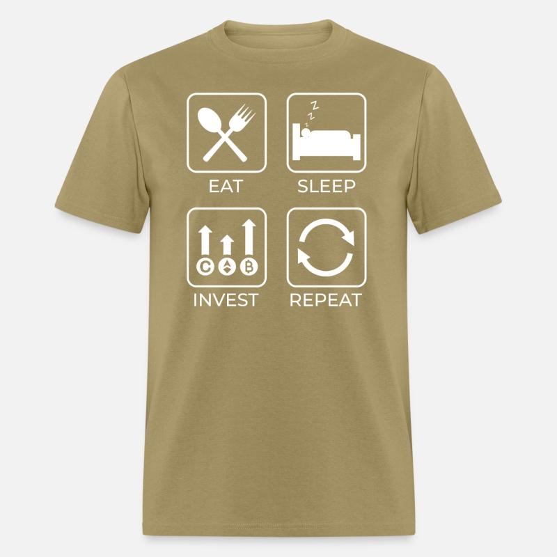 Cryptocurrency Eat Sleep Invest Repeat