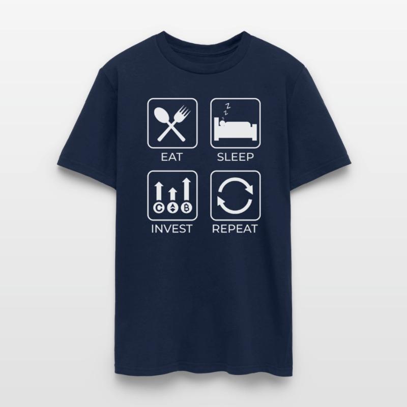 Cryptocurrency Eat Sleep Invest Repeat