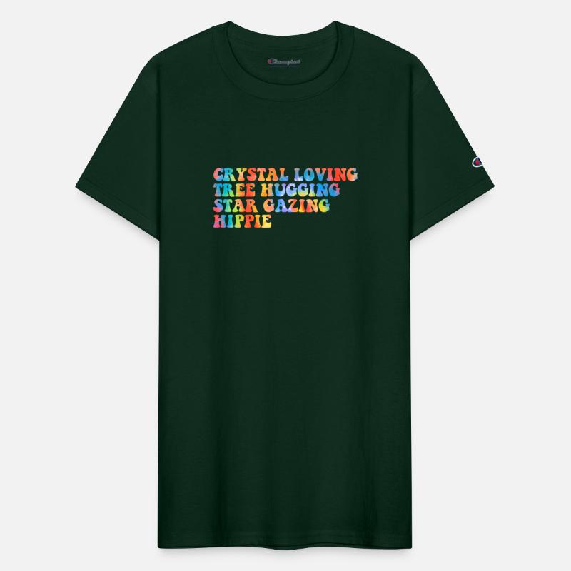 Crystal Loving Tree Hugging Star Gazing Hippie Fun