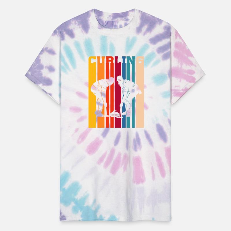 Curling Retro Vintage