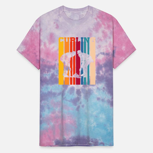 Curling Retro Vintage