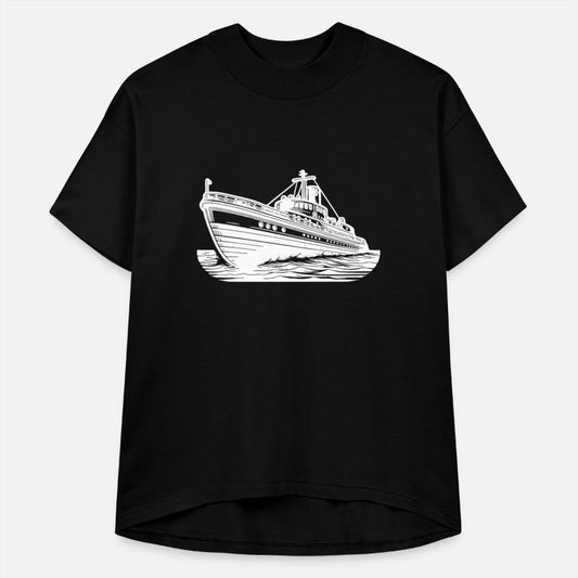 Cutaway Ocean-going Vessel Cutter Tugboat