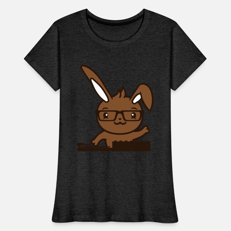 Cute Bunny DJ Rabbit Turntable Mixer Music Party