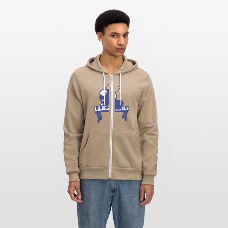 Cute Caterpillar Plays Keyboard Piano Keys Animal