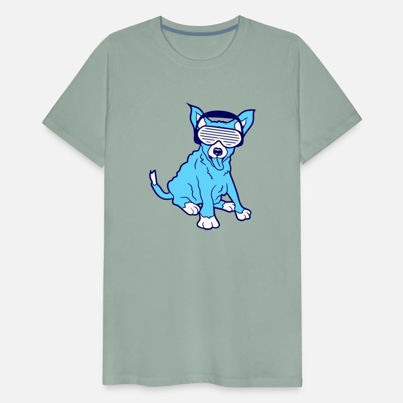 Cute Dog DJ Cool Party Pet Owner Puppy Animal Fun