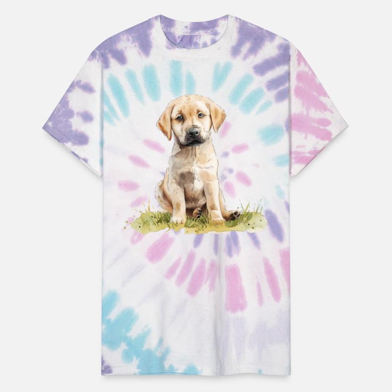 Cute Puppy Labrador Retriever Watercolor