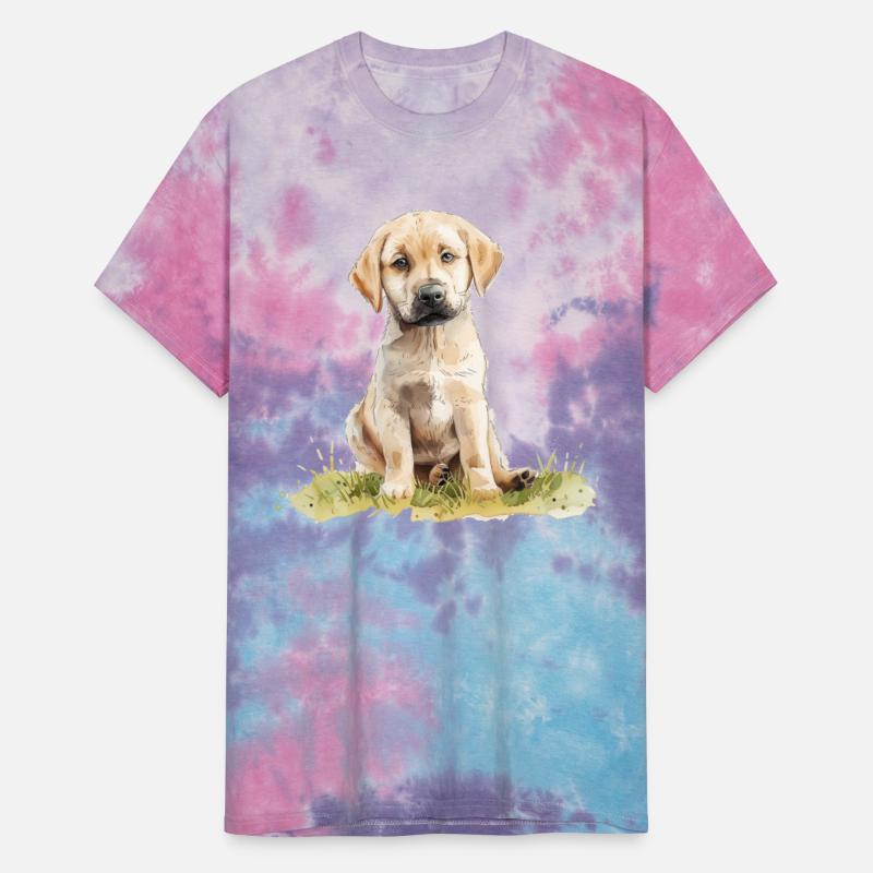 Cute Puppy Labrador Retriever Watercolor